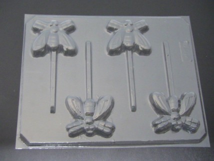 1301 Fly Insect Chocolate or Hard Candy Lollipop Mold